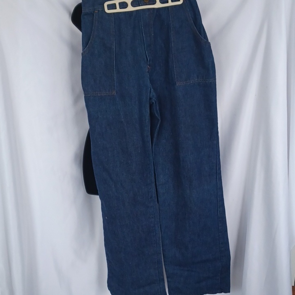 Vintage Sears, Roebuck & Co wide leg, high waisted straight jeans
